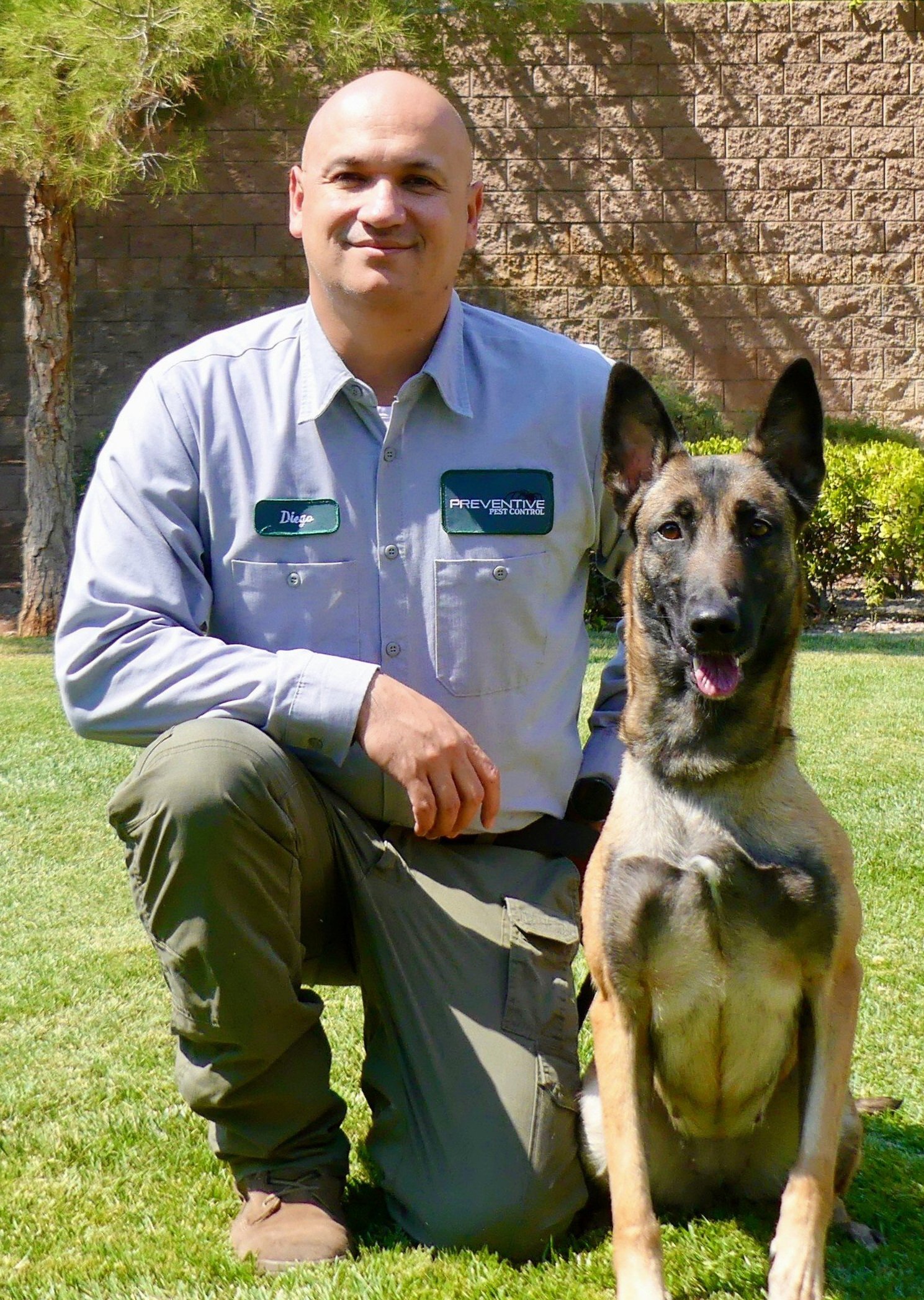 K9 Handler Diego and K9 Rogue